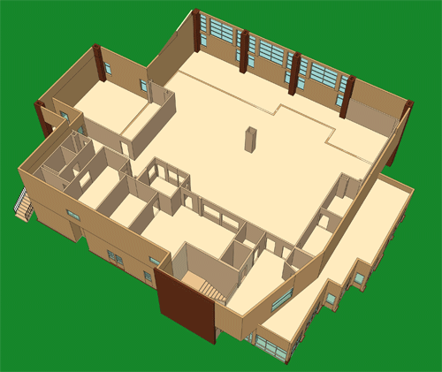 School Interior 3D